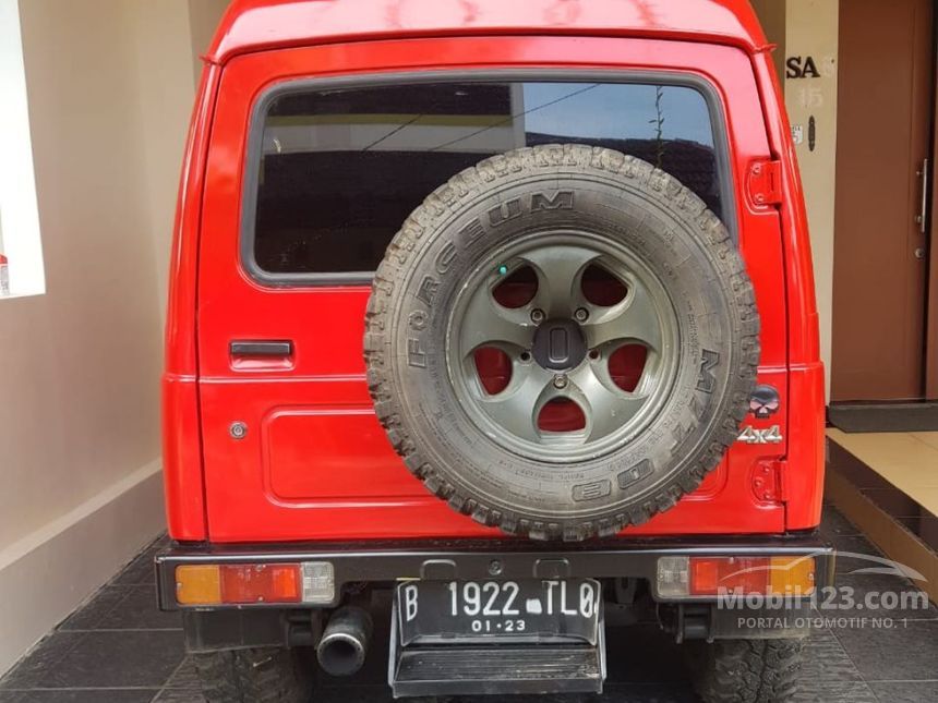 Jual Mobil Suzuki Jimny 1987 1.0 Manual 1.0 di Banten Manual Jeep Merah