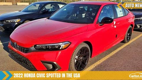 All-New 2022 Honda Civic Production Units Spotted In The US