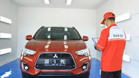 Mitsubishi Tawarkan Diskon 15 Persen untuk Perbaikan Bodi dan Cat di Makassar
