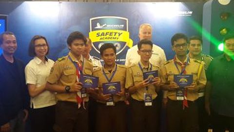 Tekan Angka Kecelakaan Remaja, Michelin Safety Academy 2017 Libatkan 400 Siswa