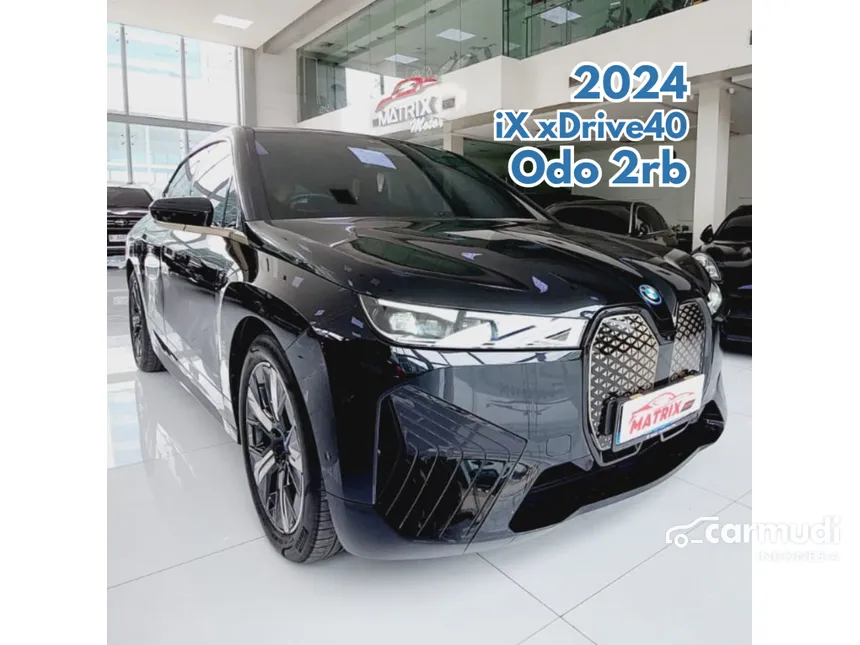 Jual Mobil BMW iX 2023 xDrive40 Sport di DKI Jakarta Automatic SUV Hitam Rp 1.425.000.000