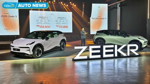 New 2026 Zeekr X launched in Malaysia - up to 496 PS, 445 km range, from RM159k