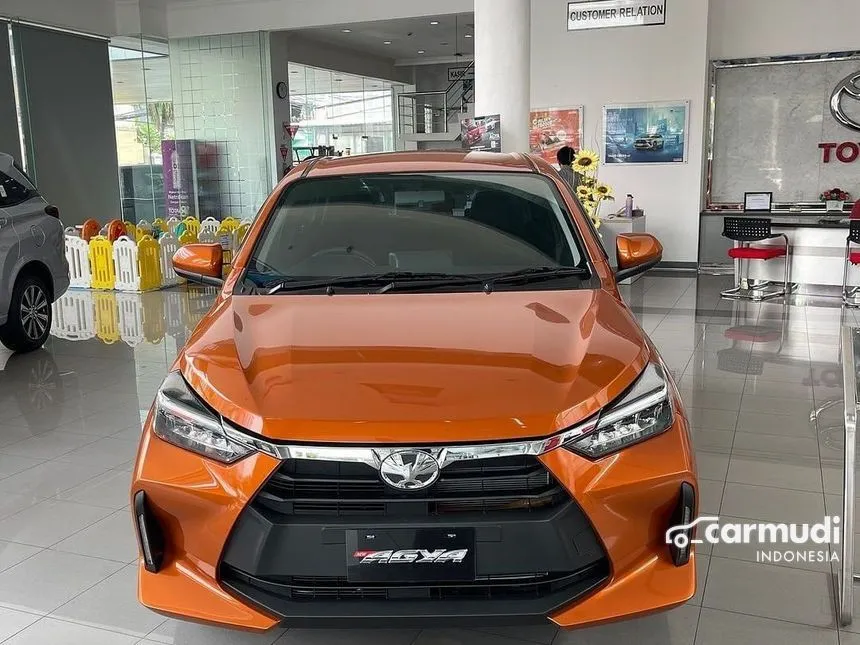Jual Mobil Toyota Agya 2024 G 1.2 di Jawa Timur Automatic Hatchback Orange Rp 160.400.000