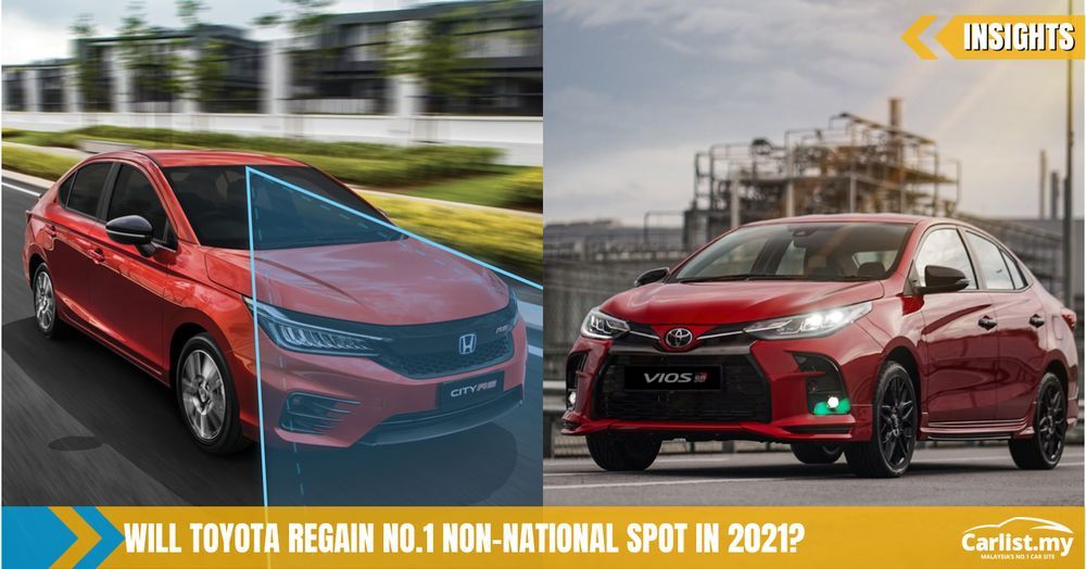 Can Toyota Top Honda Sales In 2021? - Insights  Carlist.my