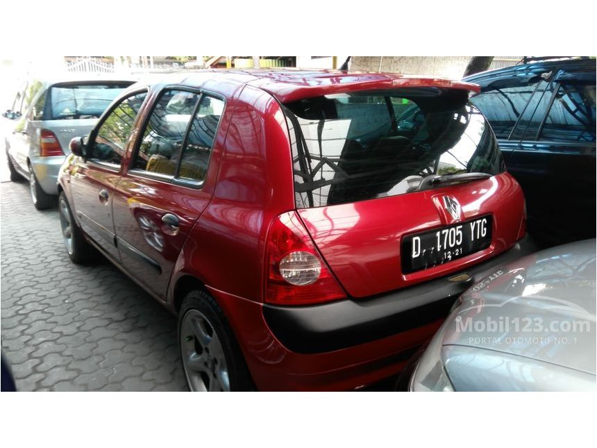 Jual Mobil Renault Clio 2003 II 1.4 di Jawa Barat Manual 