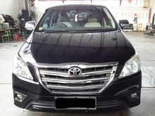 Toyota Innova G 2.0 MT ( Manual ) Tahun 2015 Hitam Met Km 49 Rb