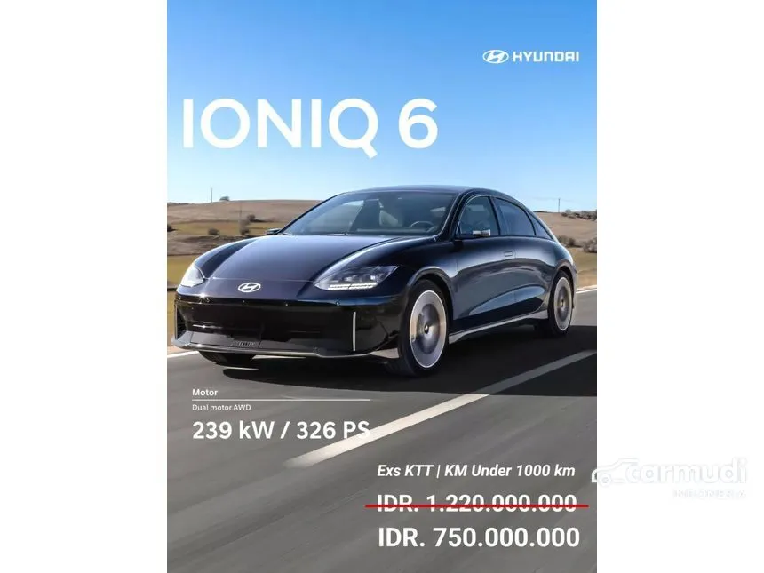 2023 Hyundai IONIQ 6 Signature Long Range Sedan