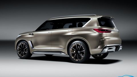 Infiniti QX80 Monograph Concept SUV Unveiled