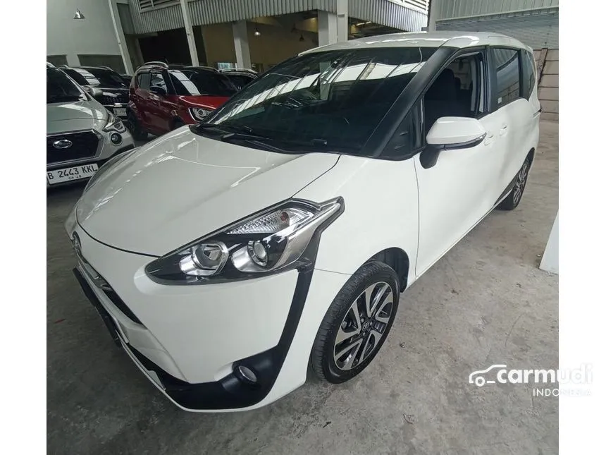 Jual Mobil Toyota Sienta 2019 V 1.5 di Banten Automatic MPV Putih Rp 194.900.000
