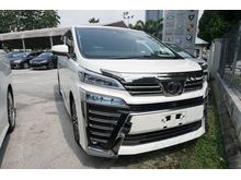 2018 Toyota Vellfire (A) 2.5 Z G Edition