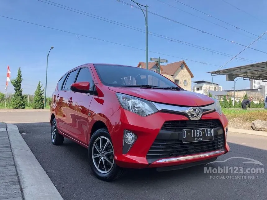 Jual Mobil Toyota Calya 2017 G 1.2 di Jawa Barat Manual MPV Merah Rp 111.000.000
