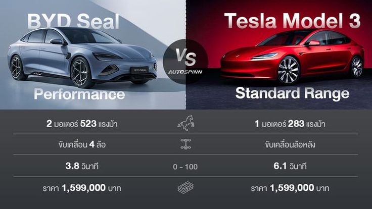 Byd and store tesla