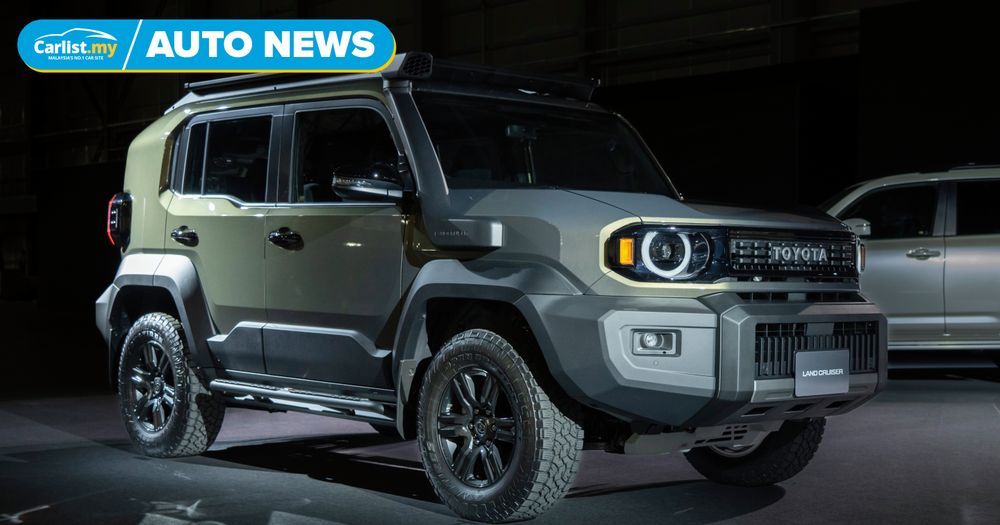 Toyota reveals the all-new Land Cruiser FJ for 2026, a compact off-roader with HiLux bones. Malaysia, please? 
