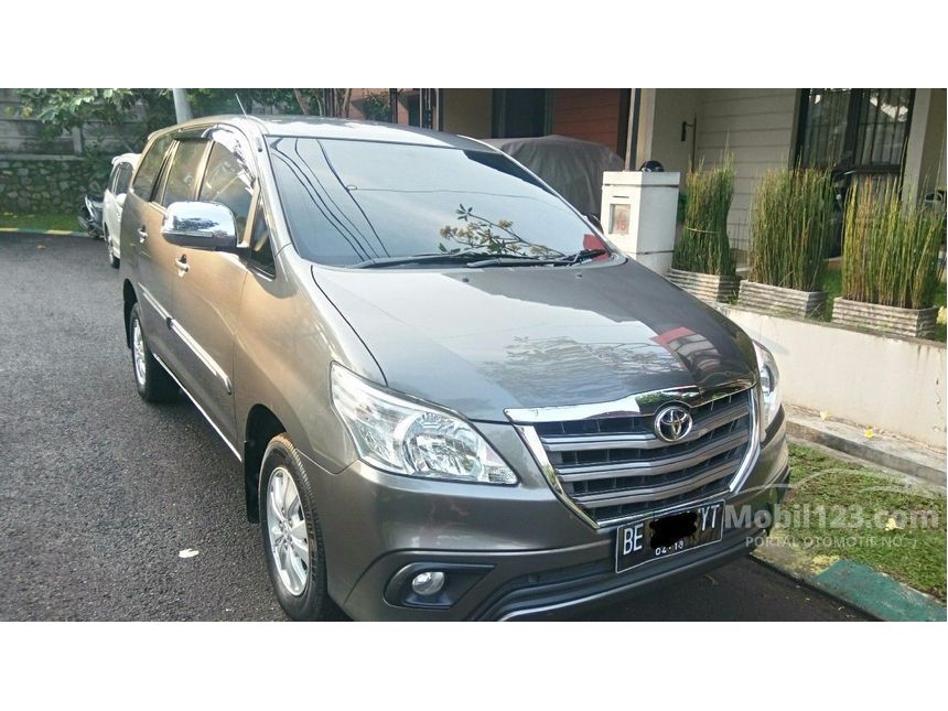 Jual Mobil  Toyota Kijang Innova  2014 G 2 0 di Lampung  