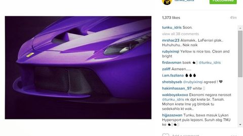 Could The Johor Royal Family Receive A Ferrari LaFerrari Soon?