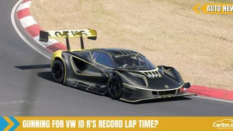 Lotus Evija X - the electric hypercar taking on Nürburgring's lap record challenge