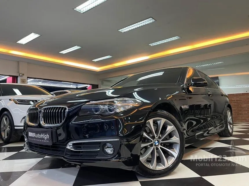 Jual Mobil BMW 520i 2016 Luxury 2.0 di DKI Jakarta Automatic Sedan Hitam Rp 415.000.000