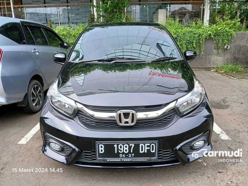 Jual Mobil Honda Brio 2022 E Satya 1.2 di DKI Jakarta Manual Hatchback Hitam Rp 148.000.000