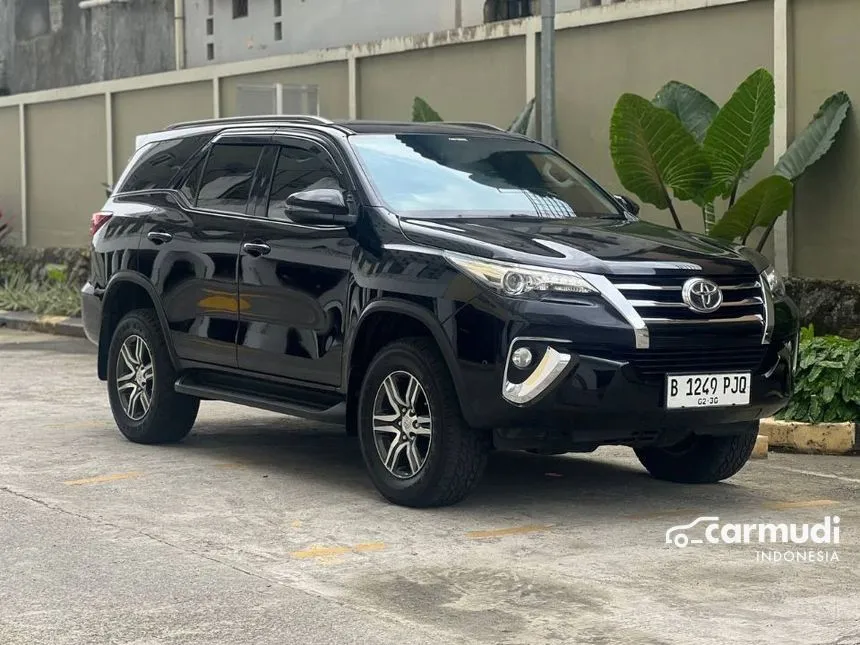 Jual Mobil Toyota Fortuner 2019 G 4X2 2.4 di DKI Jakarta Automatic SUV Hitam Rp 345.000.000