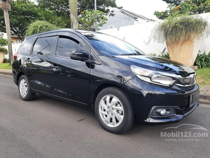 Jual Mobil Honda Mobilio 2018 E 1.5 di Banten Automatic MPV Hitam Rp 140.000.000