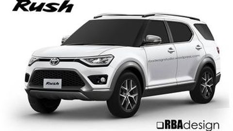 Toyota Rush Terbaru Mirip C-HR