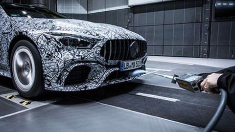 ชมความโค้งมน Mercedes-AMG GT4 ทดสอบในอุโมงค์ลมก่อนเปิดตัว