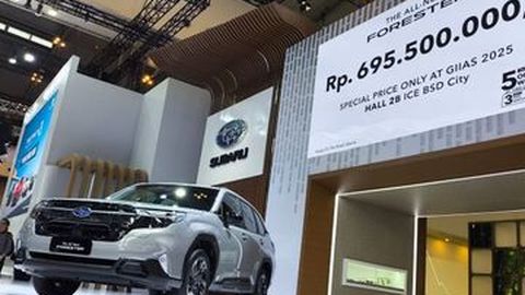 Subaru Forester Generasi Ke-6 Meluncur di GIIAS 2025: SUV Anti Pegal Pertama di Asia Tenggara