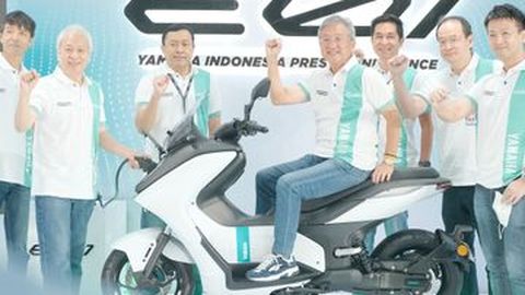 Mengenal Yamaha E01, Motor Listrik Mirip Nmax yang Segera Jalani Tes Pasar