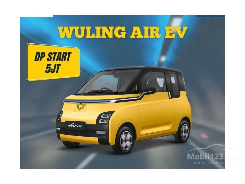 Jual Mobil Wuling EV 2024 Air ev Lite di Banten Automatic Hatchback Emas Rp 170.000.000