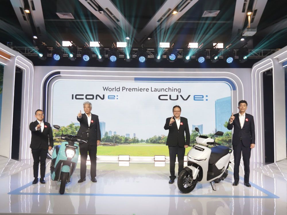 Harga Motor Listrik Honda ICON e: Rp28 Juta, Honda CUV e: Rp54-59 Jutaan