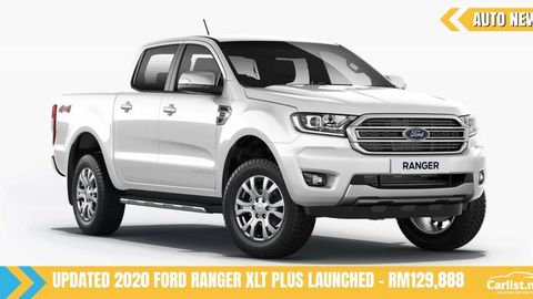 Updated 2020 Ford Ranger XLT Plus Launched – RM129,888, Four Times Free Service
