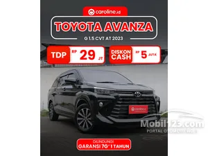 2023 Toyota Avanza 1.5 G MPV