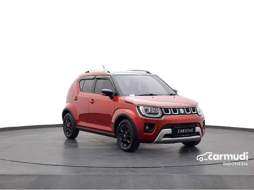 Jual Mobil Suzuki Ignis 2021 GX 1.2 di Banten Automatic SUV Orange Rp 157.000.000