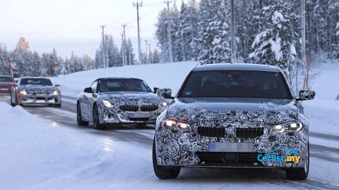 Spyshot: All-New G20 BMW 3 Series, Caught With Supra And Z4 In Tow