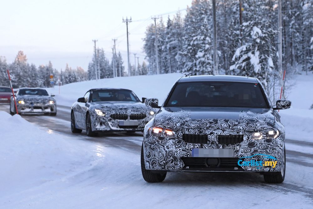 Spyshot: All-New G20 BMW 3 Series, Caught With Supra And Z4 In Tow