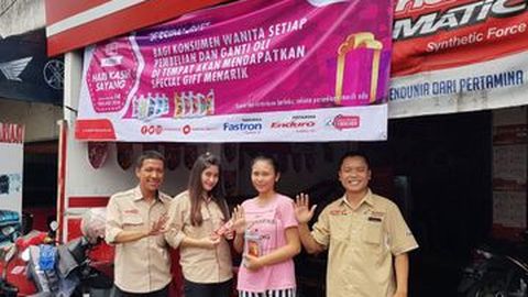 Pertamina Lubricants Gelar Program Menarik Sambut Valentine dan Imlek,