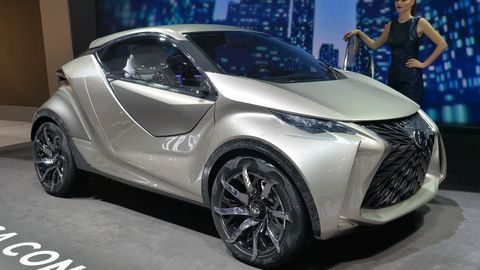 Lexus LF-SA: Mobil Kecil untuk Belah Hutan Kota