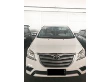 2014 Toyota Kijang Innova 2.0 E MPV White