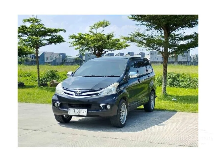 Jual Mobil Toyota Avanza 2012 G 1.3 di Jawa Barat Automatic MPV Hitam Rp 105.000.000