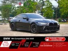 2022 BMW M4 3.0 Competition Coupe Black on Black S58 Odo 8 Rb (ANTIK) HARGA TERENDAH