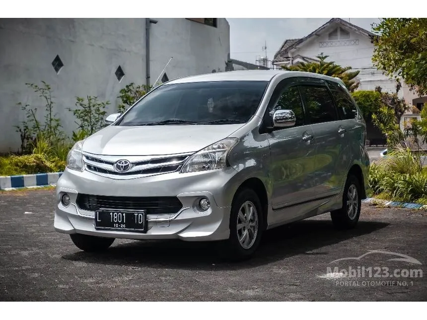 Jual Mobil Toyota Avanza 2015 G Luxury 1.3 di Jawa Timur Automatic MPV Silver Rp 137.500.000