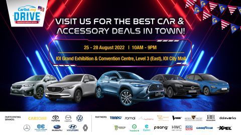 Carlist.my's DRIVE: Roadshow Merdeka Edition From 25-28 August 2022