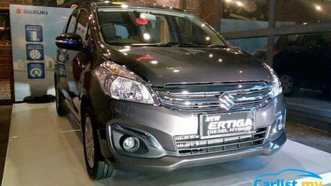 Suzuki Launches A Diesel-Electric Hybrid Ertiga For Indonesia