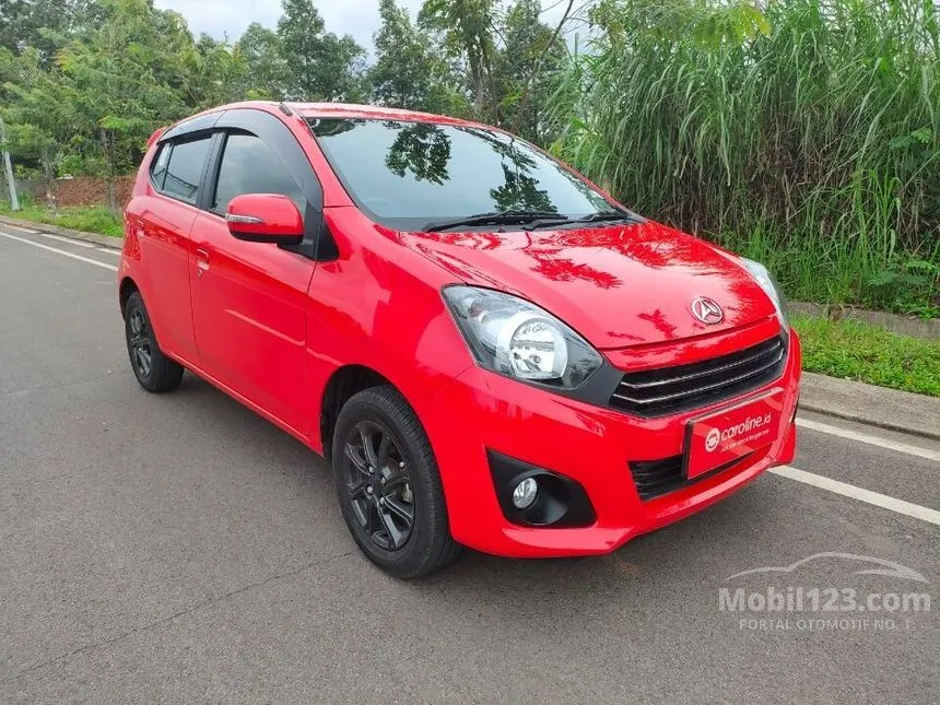 Jual Mobil Daihatsu Ayla 2023 X 1.0 di Jawa Barat Manual Hatchback Merah Rp 119.000.000