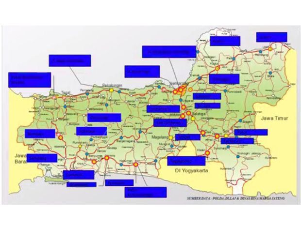 Ruas Jalan di Jawa Tengah Siap Hadapi Pemudik