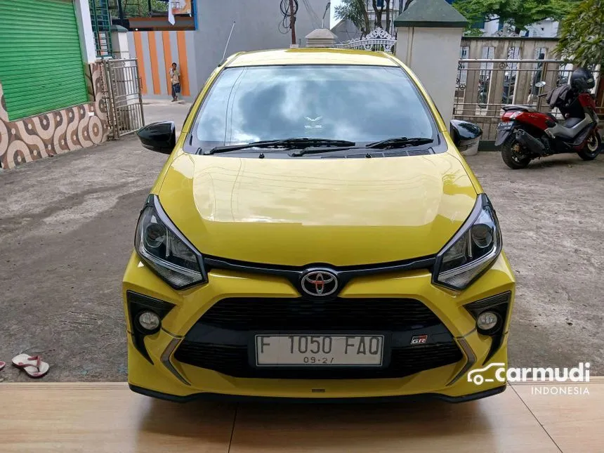 Jual Mobil Toyota Agya 2022 GR Sport 1.2 di Jawa Barat Automatic Hatchback Kuning Rp 145.000.000