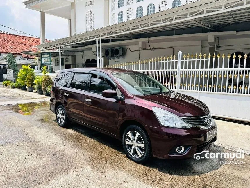 Jual Mobil Nissan Grand Livina 2017 XV 1.5 di DKI Jakarta Manual MPV Marun Rp 115.000.000