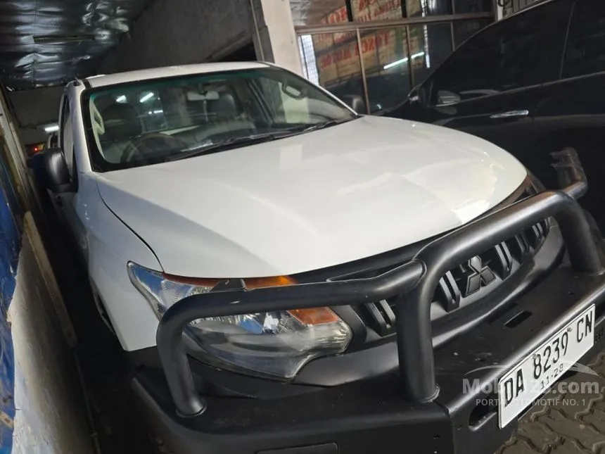 Jual Mobil Mitsubishi Triton 2018 HDX Single Cab 4X4 2.5 di DKI Jakarta Manual Pickup Putih Rp 215.000.000