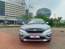 (KM RENDAH!) CRV 2016 A/T Silver Metalik Bensin Mobil pajak panjang dan mobil Berkualitas Prima