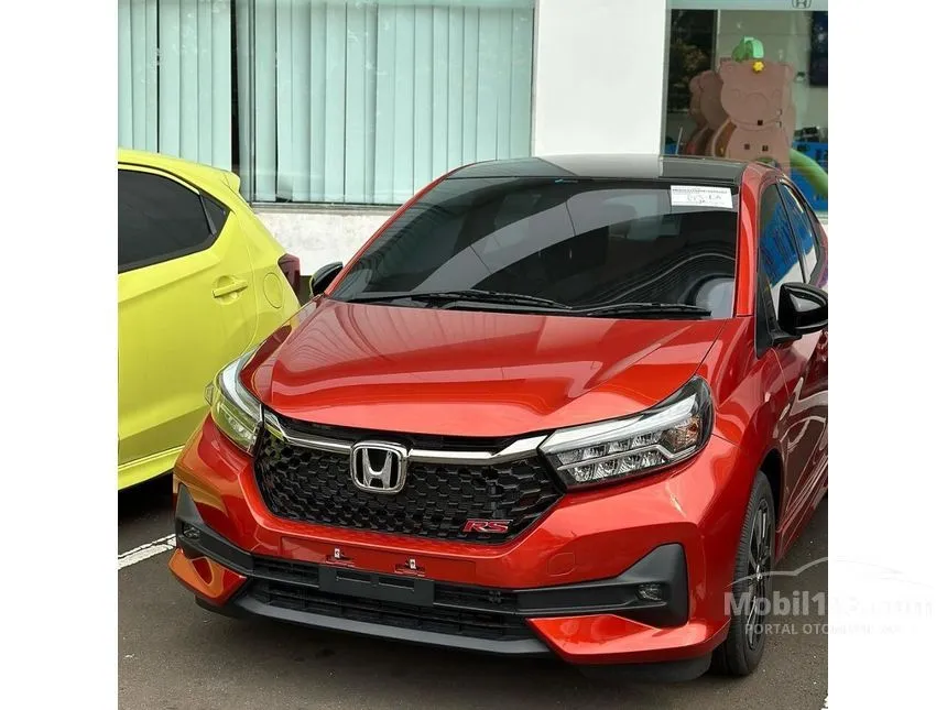 Jual Mobil Honda Brio 2024 E Satya 1.2 di Banten Automatic Hatchback Merah Rp 178.900.000